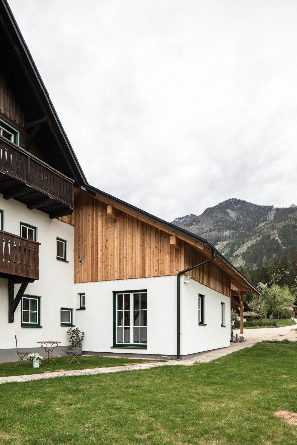 Ferienwohnung Haus Enzian Hinterstoder Exterior foto